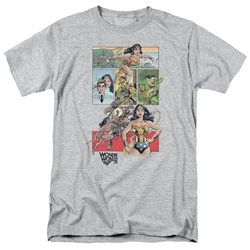 Wonder Woman - Mens Ww75 Comic Page T-Shirt