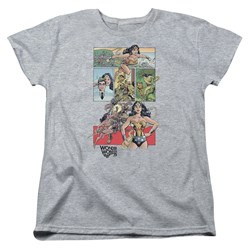 Wonder Woman - Womens Ww75 Comic Page T-Shirt
