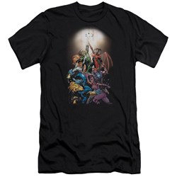 Green Lantern - Mens Gl New Guardians #1 Premium Slim Fit T-Shirt