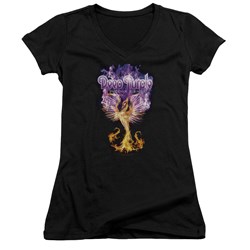 Deep Purple - Juniors Phoenix Rising V-Neck T-Shirt