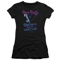 Deep Purple - Juniors Smokey Water Premium Bella T-Shirt