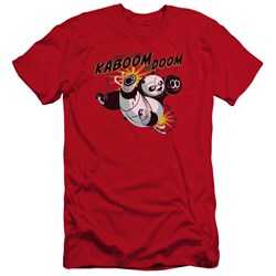 Kung Fu Panda - Mens Kaboom Of Doom Premium Slim Fit T-Shirt