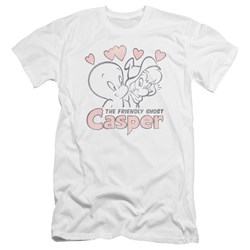 Casper - Mens Hearts Premium Slim Fit T-Shirt