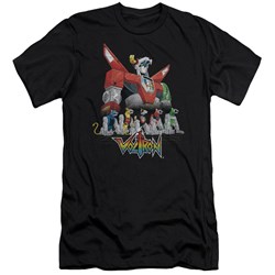 Voltron - Mens Lions Premium Slim Fit T-Shirt