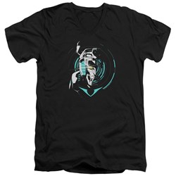 Voltron - Mens Defender Noir V-Neck T-Shirt