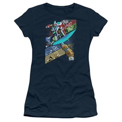 Voltron - Juniors Crisscross T-Shirt
