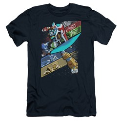 Voltron - Mens Crisscross Slim Fit T-Shirt