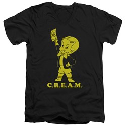 Richie Rich - Mens Cream V-Neck T-Shirt