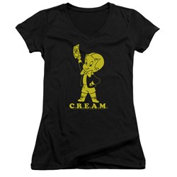 Richie Rich - Juniors Cream V-Neck T-Shirt