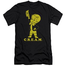 Richie Rich - Mens Cream Premium Slim Fit T-Shirt