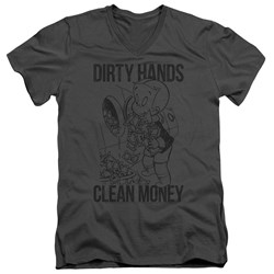Richie Rich - Mens Clean Money V-Neck T-Shirt