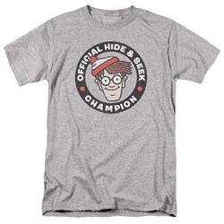 Wheres Waldo - Mens Champion T-Shirt