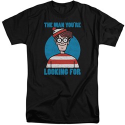 Wheres Waldo - Mens Looking For Me Tall T-Shirt