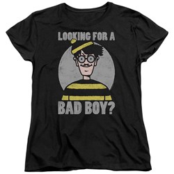 Wheres Waldo - Womens Bad Boy T-Shirt