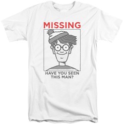 Wheres Waldo - Mens Missing Tall T-Shirt