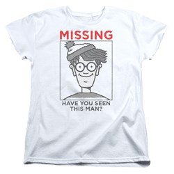 Wheres Waldo - Womens Missing T-Shirt