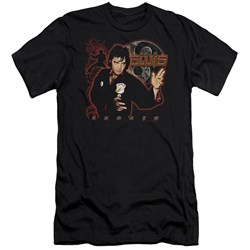 Elvis Presley - Mens Karate Premium Slim Fit T-Shirt