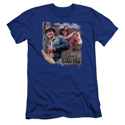 Elvis Presley - Mens Ranch Premium Slim Fit T-Shirt