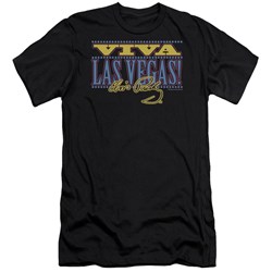 Elvis Presley - Mens Viva Las Vegas Premium Slim Fit T-Shirt