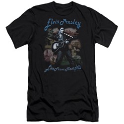 Elvis Presley - Mens Memphis Premium Slim Fit T-Shirt