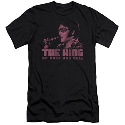 Elvis Presley - Mens The King Premium Slim Fit T-Shirt