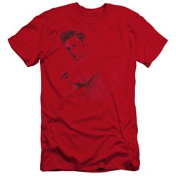Elvis Presley - Mens On The Range Premium Slim Fit T-Shirt