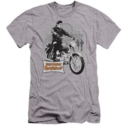 Elvis Presley - Mens Roustabout Poster Premium Slim Fit T-Shirt