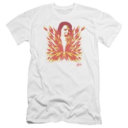 Elvis Presley - Mens His Latest Flame Premium Slim Fit T-Shirt