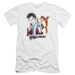 Elvis Presley - Mens Speedway Premium Slim Fit T-Shirt