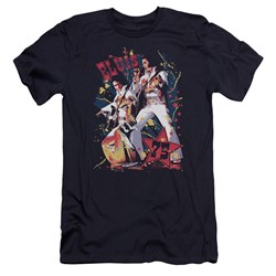 Elvis Presley - Mens Eagle Elvis Premium Slim Fit T-Shirt