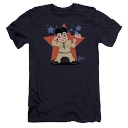 Elvis Presley - Mens Lil G I Premium Slim Fit T-Shirt