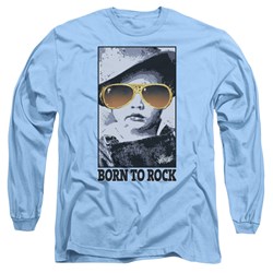 Elvis Presley - Mens Born To Rock Long Sleeve T-Shirt