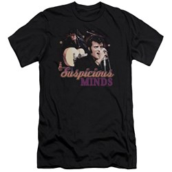 Elvis Presley - Mens Suspicious Minds Premium Slim Fit T-Shirt