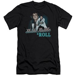 Elvis Presley - Mens Shake Rattle & Roll Premium Slim Fit T-Shirt