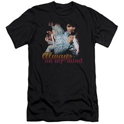 Elvis Presley - Mens Always On My Mind Premium Slim Fit T-Shirt