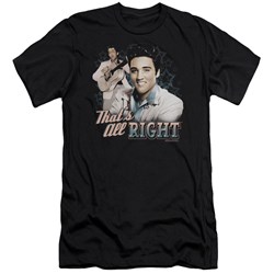 Elvis Presley - Mens Thats All Right Premium Slim Fit T-Shirt