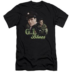 Elvis Presley - Mens G I Blues Premium Slim Fit T-Shirt
