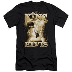 Elvis Presley - Mens The King Premium Slim Fit T-Shirt