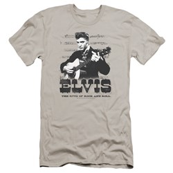 Elvis Presley - Mens The King Of Premium Slim Fit T-Shirt