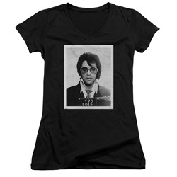 Elvis Presley - Juniors Framed V-Neck T-Shirt