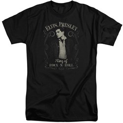 Elvis Presley - Mens Rock Legend Tall T-Shirt