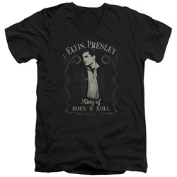 Elvis Presley - Mens Rock Legend V-Neck T-Shirt