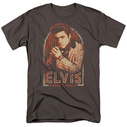Elvis Presley - Mens Stripes T-Shirt