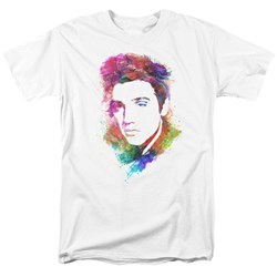 Elvis Presley - Mens Watercolor King T-Shirt