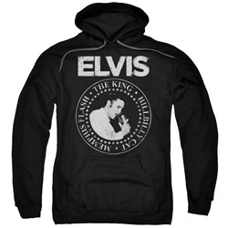 Elvis Presley - Mens Rock King Pullover Hoodie