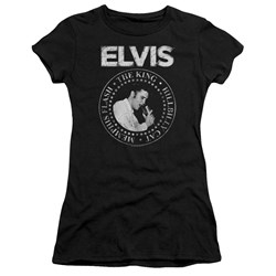 Elvis Presley - Juniors Rock King T-Shirt