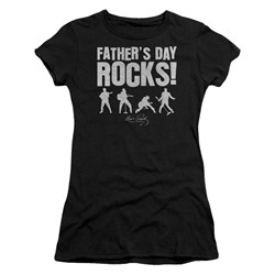Elvis Presley - Juniors Fathers Day Rocks T-Shirt