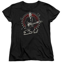 Elvis Presley - Womens Stars T-Shirt