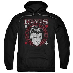 Elvis Presley - Mens Hail The King Pullover Hoodie