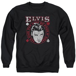 Elvis Presley - Mens Hail The King Sweater